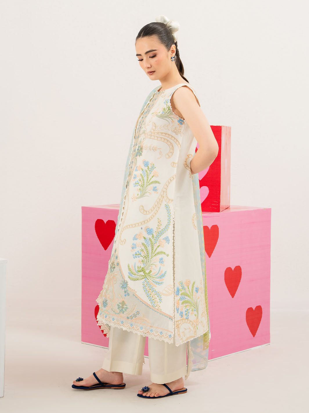 Mahnur | Anaya Lawn | ANA-010 by Mahnur - Designer Dress - Type : Luxury Dress - Available at Libayah - 100% Original