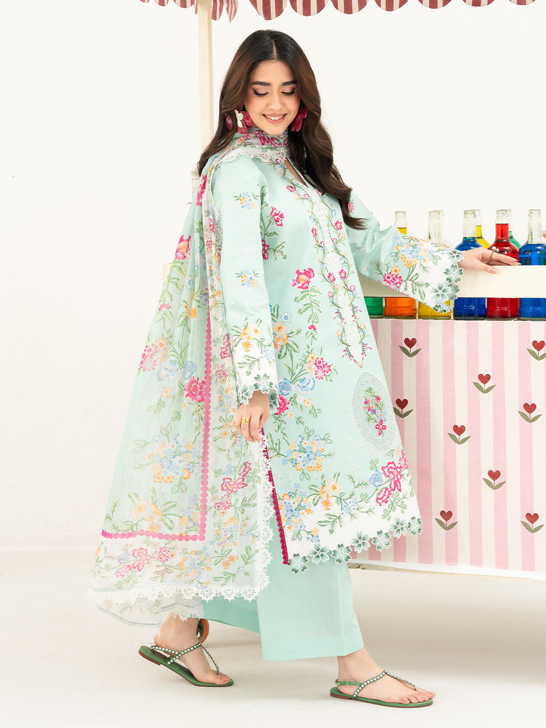 Mahnur | Anaya Lawn | ANA-011 by Mahnur - Designer Dress - Type : Luxury Dress - Available at Libayah - 100% Original
