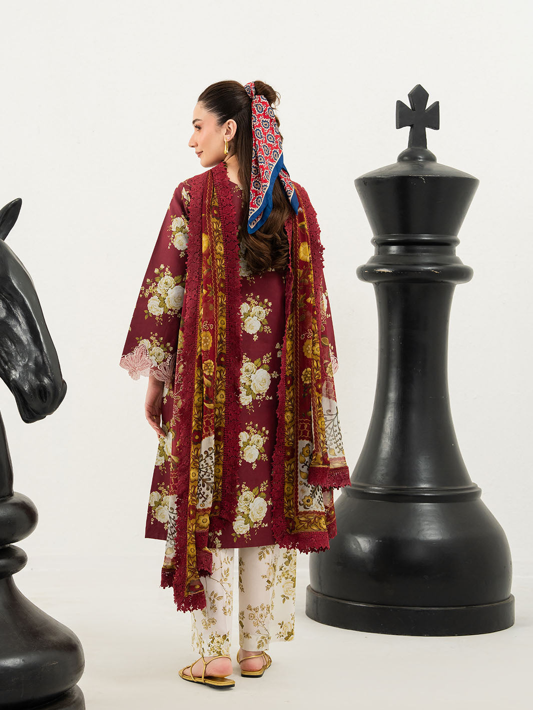 Mahnur | Anaya Lawn | ANA-012 by Mahnur - Designer Dress - Type : Luxury Dress - Available at Libayah - 100% Original