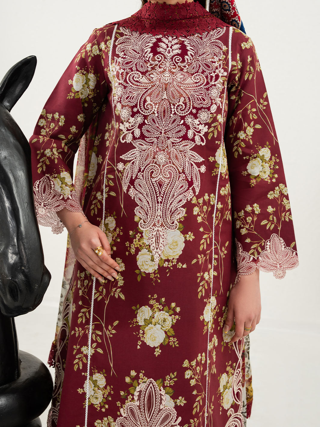 Mahnur | Anaya Lawn | ANA-012 by Mahnur - Designer Dress - Type : Luxury Dress - Available at Libayah - 100% Original
