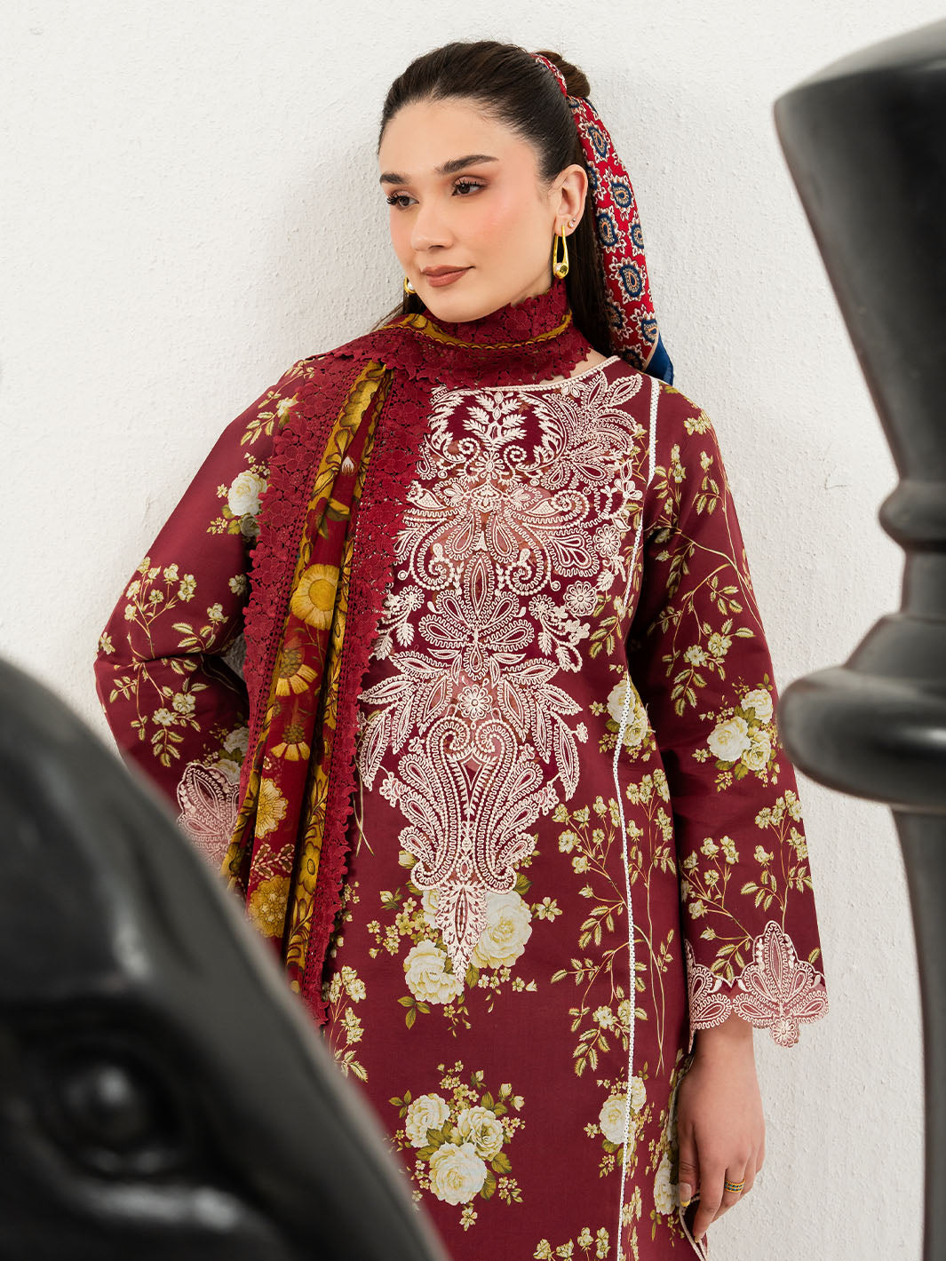 Mahnur | Anaya Lawn | ANA-012 by Mahnur - Designer Dress - Type : Luxury Dress - Available at Libayah - 100% Original