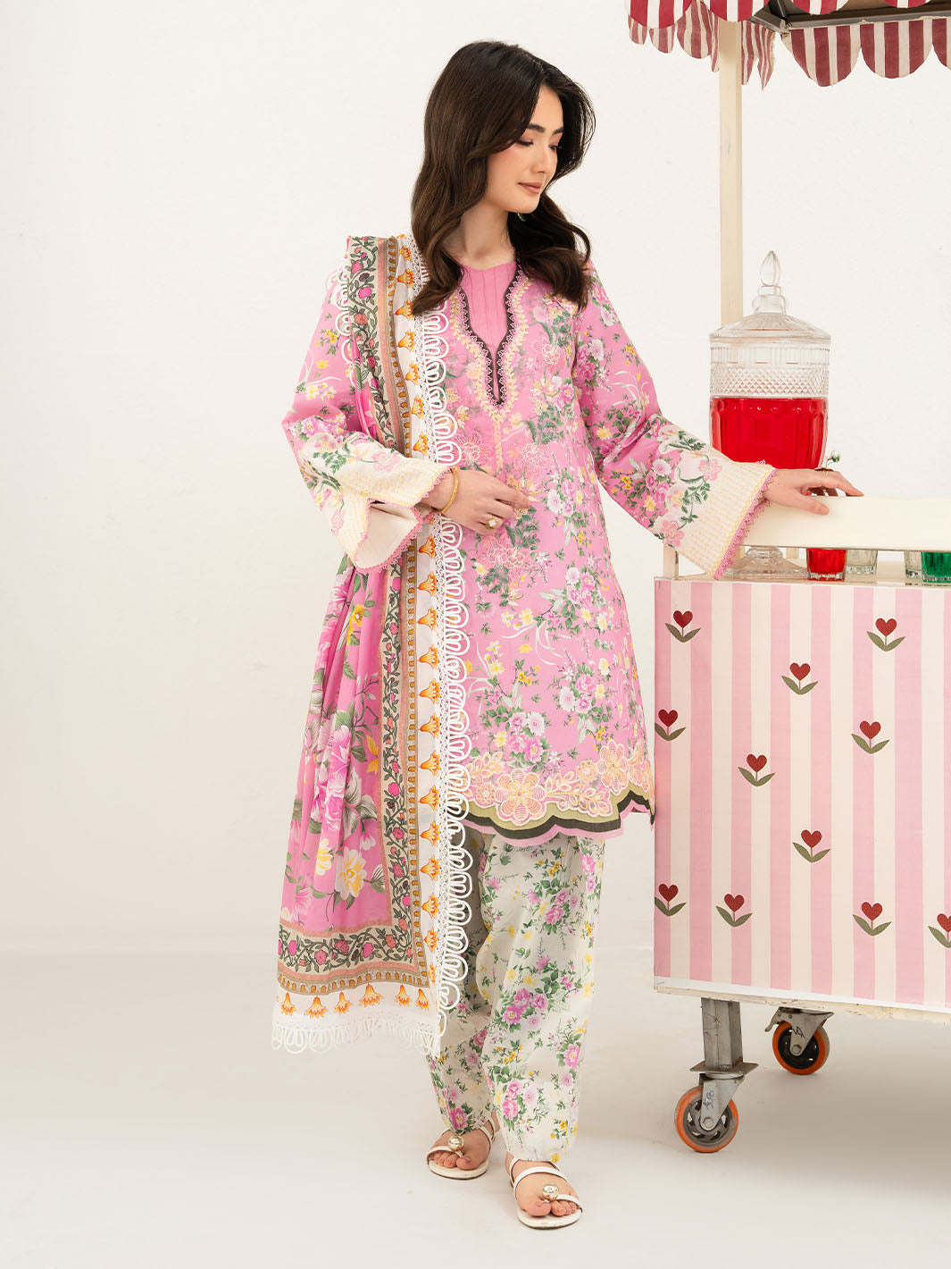 Mahnur | Anaya Lawn | ANA-015 by Mahnur - Designer Dress - Type : Luxury Dress - Available at Libayah - 100% Original