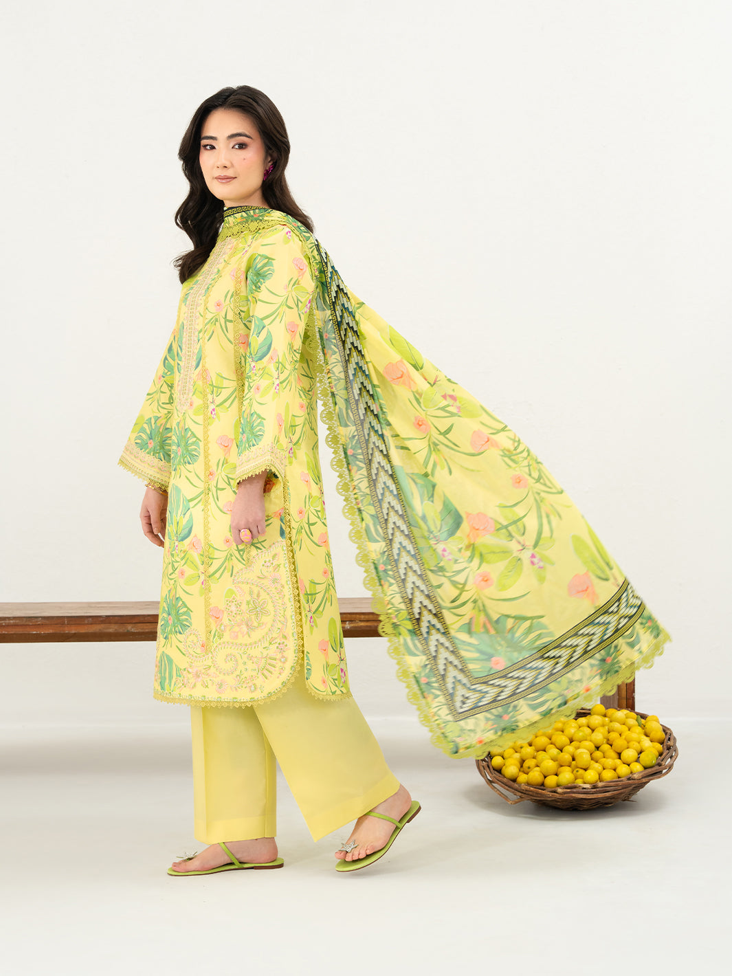 Mahnur | Anaya Lawn | ANA-017 by Mahnur - Designer Dress - Type : Luxury Dress - Available at Libayah - 100% Original