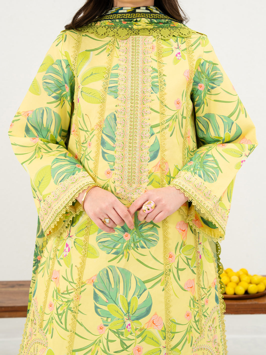 Mahnur | Anaya Lawn | ANA-017 by Mahnur - Designer Dress - Type : Luxury Dress - Available at Libayah - 100% Original