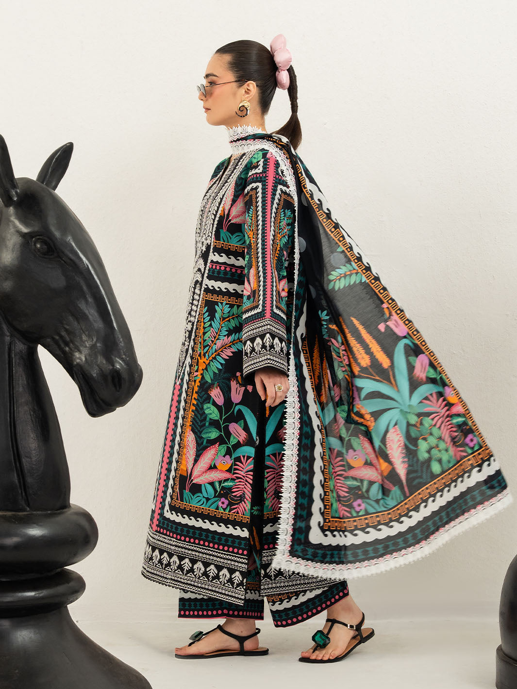 Mahnur | Anaya Lawn | ANA-020 by Mahnur - Designer Dress - Type : Luxury Dress - Available at Libayah - 100% Original