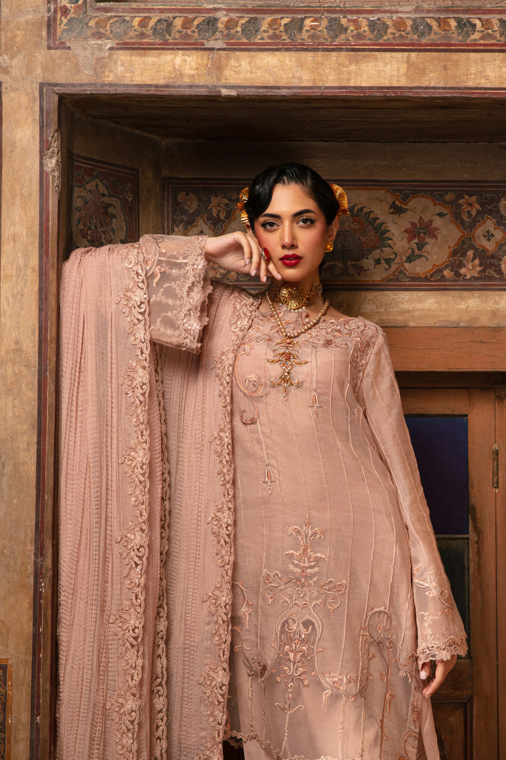 Nilofer Shahid | Maansi Edit | Anaia by Nilofer Shahid - Designer Dress - Type: Ladies Clothes - Available at Libayah - 100% Original