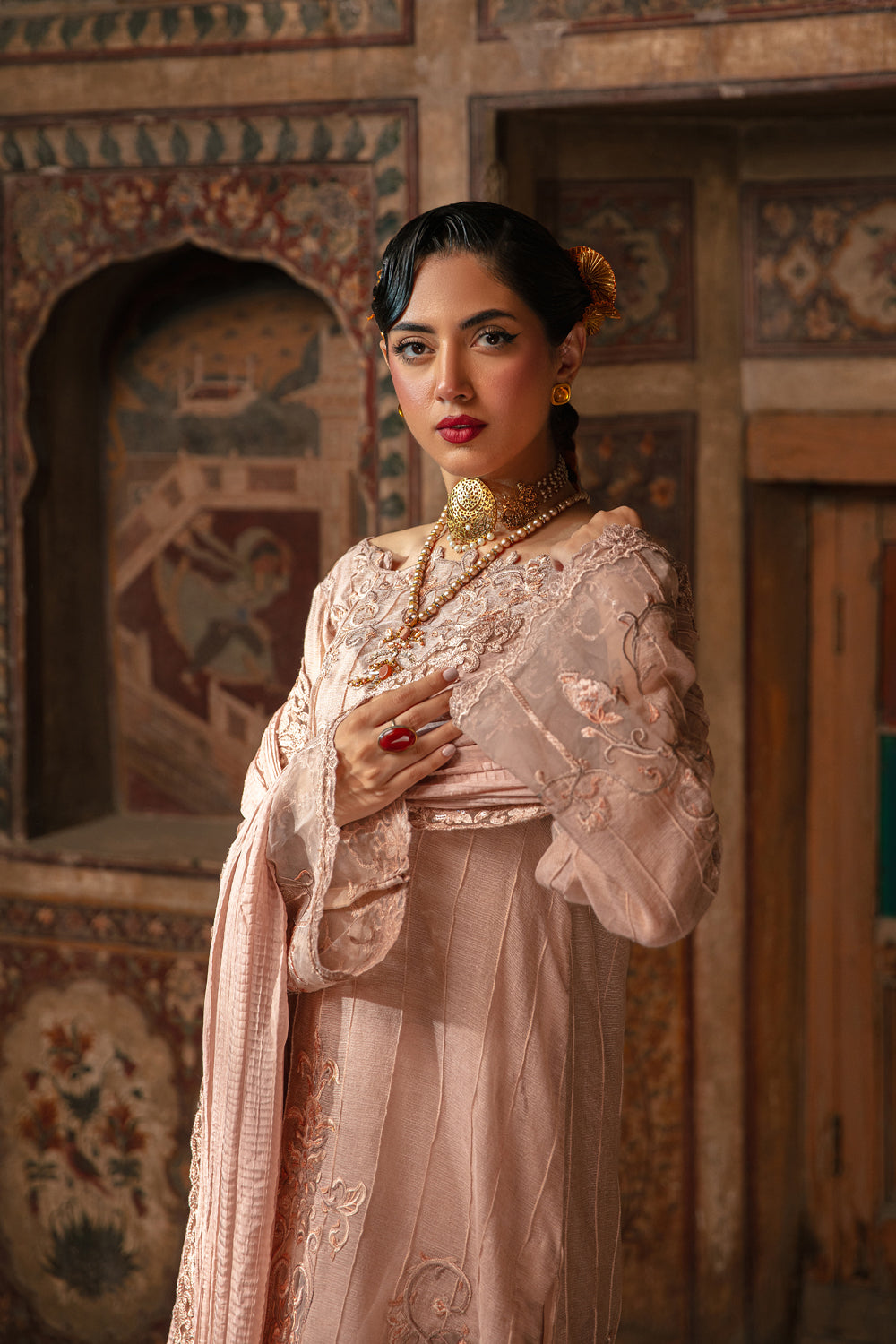 Nilofer Shahid | Maansi Edit | Anaia by Nilofer Shahid - Designer Dress - Type: Ladies Clothes - Available at Libayah - 100% Original