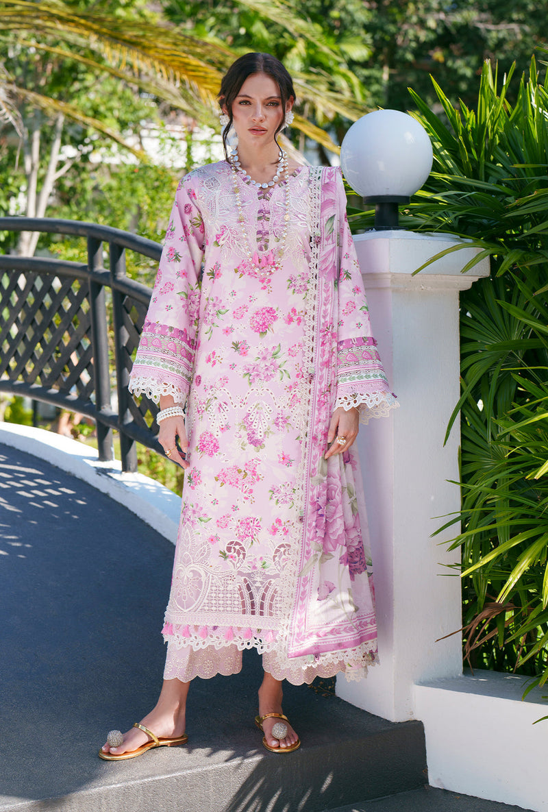 AJR Couture | Printed Chikankari 26 | Rumi - Designer Dress - Type : Ladies Clothes - Available at Libayah - 100% Original