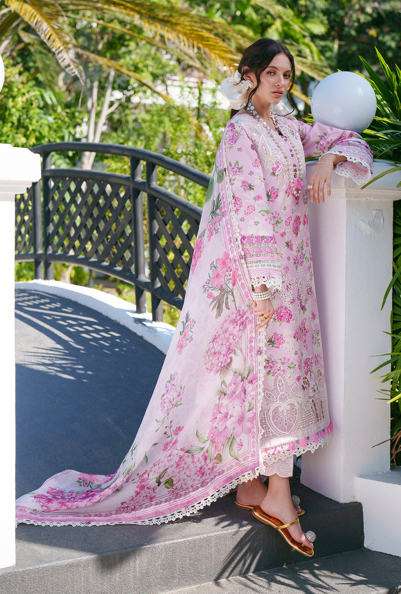 AJR Couture | Printed Chikankari 26 | Rumi - Designer Dress - Type : Ladies Clothes - Available at Libayah - 100% Original