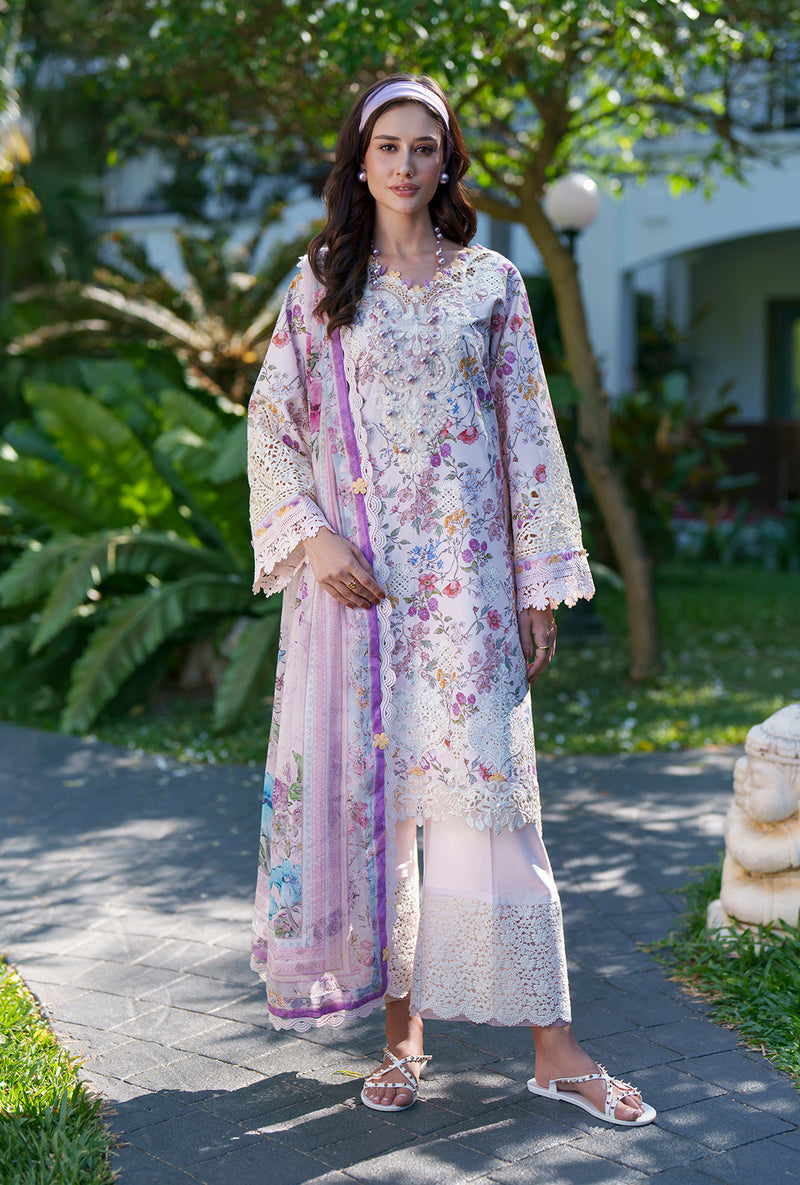 AJR Couture | Printed Chikankari 26 | Zuri - Designer Dress - Type : Ladies Clothes - Available at Libayah - 100% Original
