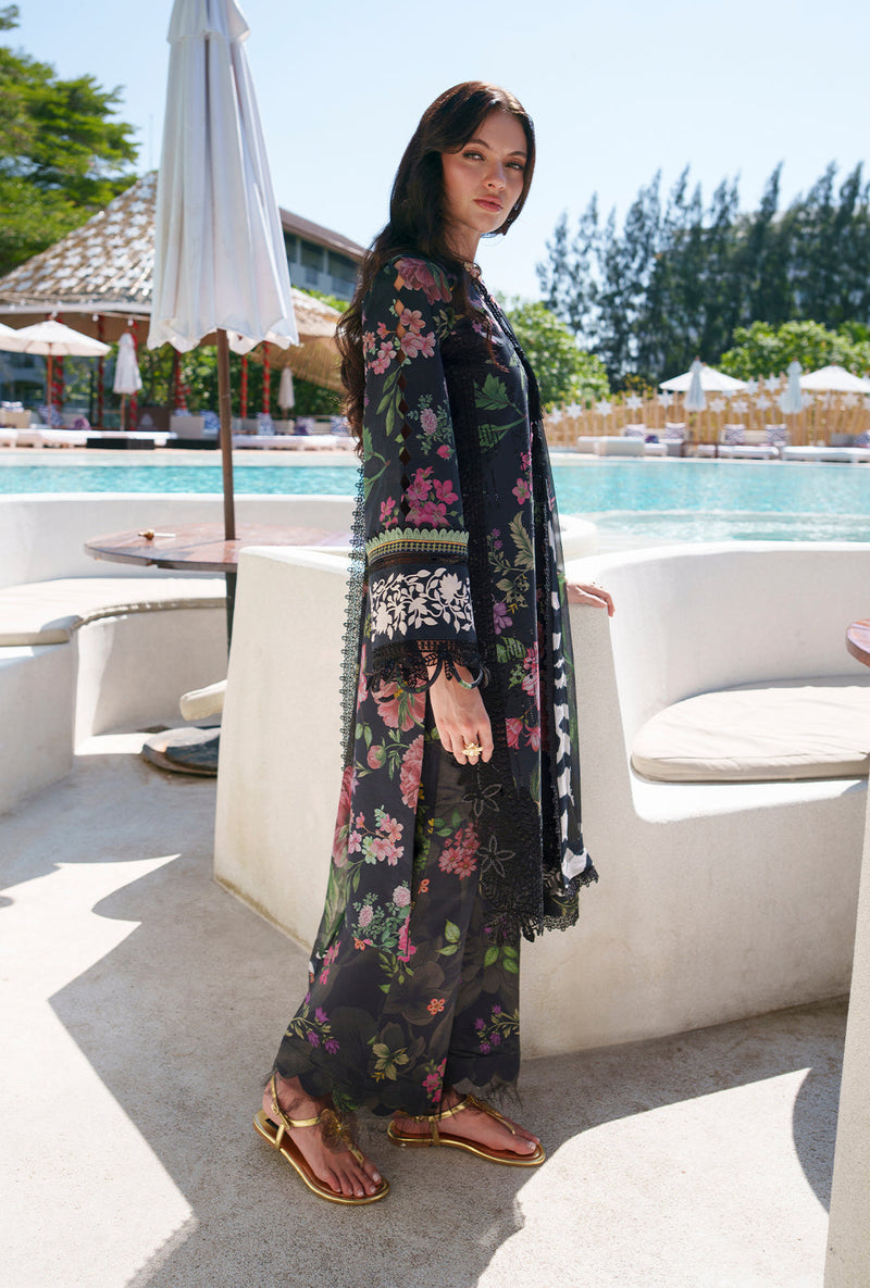 AJR Couture | Printed Chikankari 26 | Vera - Designer Dress - Type : Ladies Clothes - Available at Libayah - 100% Original