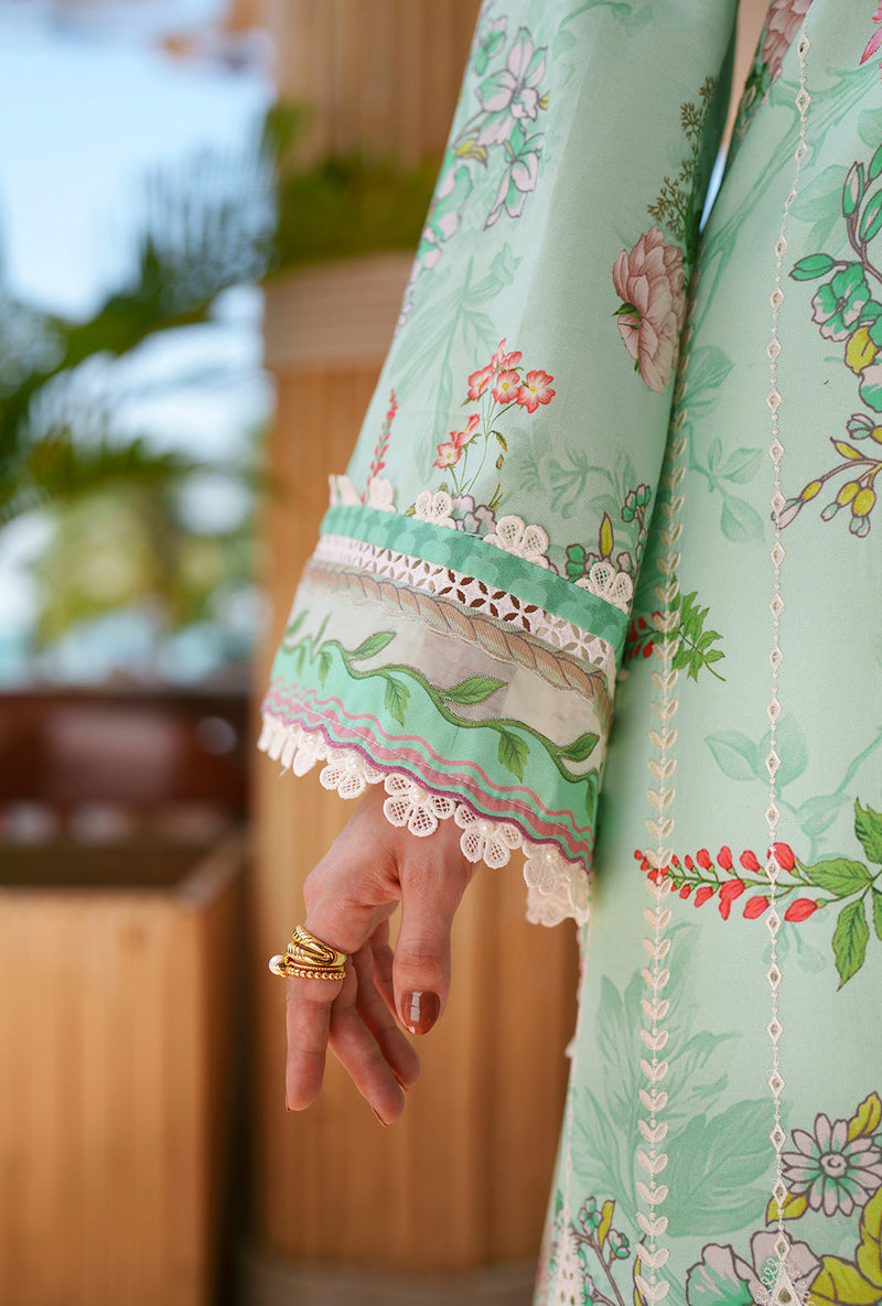 AJR Couture | Printed Chikankari 26 | Eliya - Designer Dress - Type : Ladies Clothes - Available at Libayah - 100% Original
