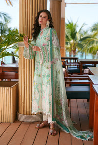 AJR Couture | Printed Chikankari 26 | Eliya - Designer Dress - Type : Ladies Clothes - Available at Libayah - 100% Original