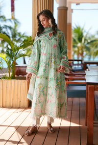 AJR Couture | Printed Chikankari 26 | Eliya - Designer Dress - Type : Ladies Clothes - Available at Libayah - 100% Original
