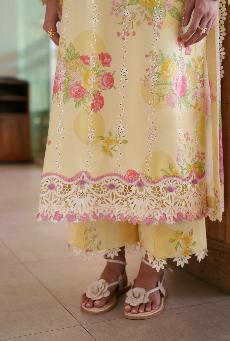 AJR Couture | Printed Chikankari 26 | Feya - Designer Dress - Type : Ladies Clothes - Available at Libayah - 100% Original