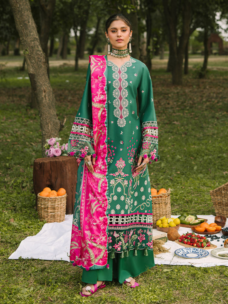 Mahnur | Dahlia Luxury Lawn 25 | Ara by Mahnur - Designer Dress - Type: Ladies Clothes - Available at Libayah - 100% Original