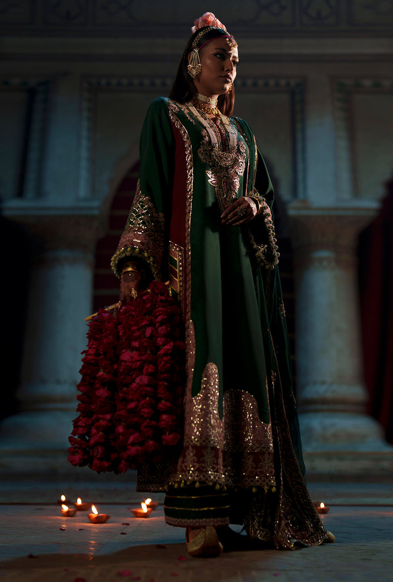 AJR Couture | Meharma The Silk Edit | Noorin by AJR Couture - Designer Dress  - Type : Ladies Clothes - Available at Libayah - 100% Original 