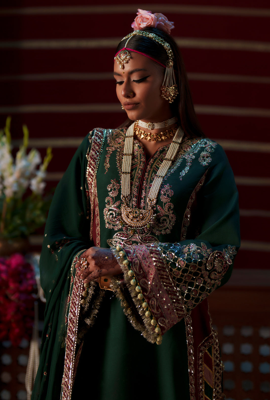 AJR Couture | Meharma The Silk Edit | Noorin by AJR Couture - Designer Dress  - Type : Ladies Clothes - Available at Libayah - 100% Original 