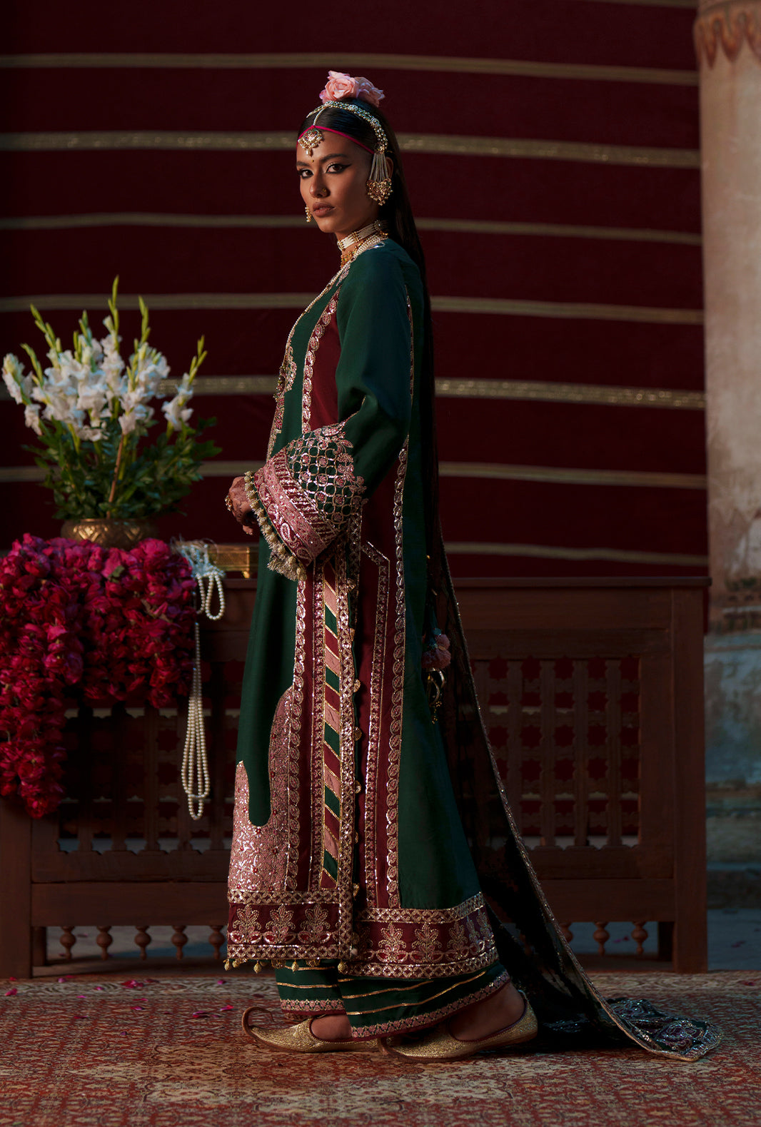 AJR Couture | Meharma The Silk Edit | Noorin by AJR Couture - Designer Dress  - Type : Ladies Clothes - Available at Libayah - 100% Original 