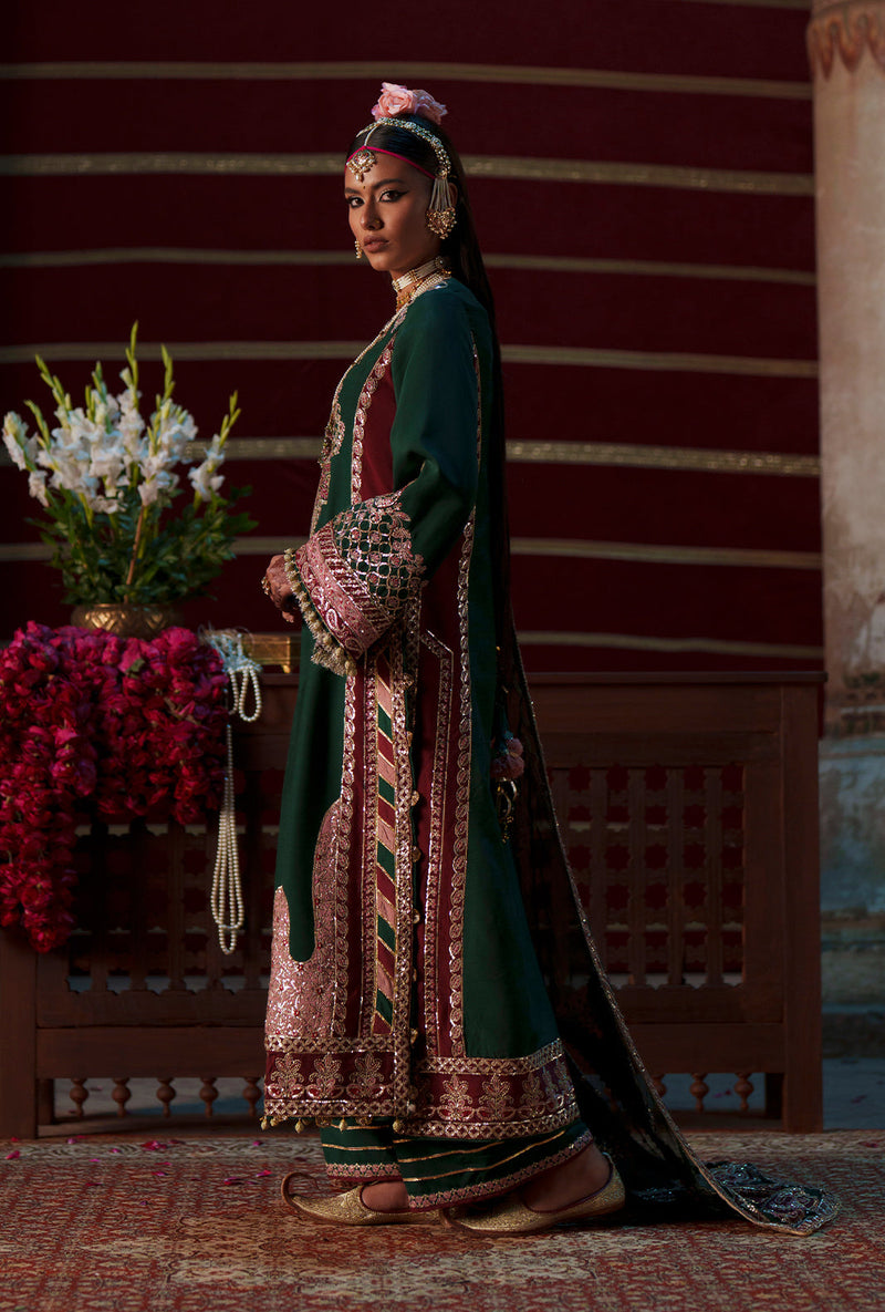 AJR Couture | Meharma The Silk Edit | Noorin by AJR Couture - Designer Dress  - Type : Ladies Clothes - Available at Libayah - 100% Original 