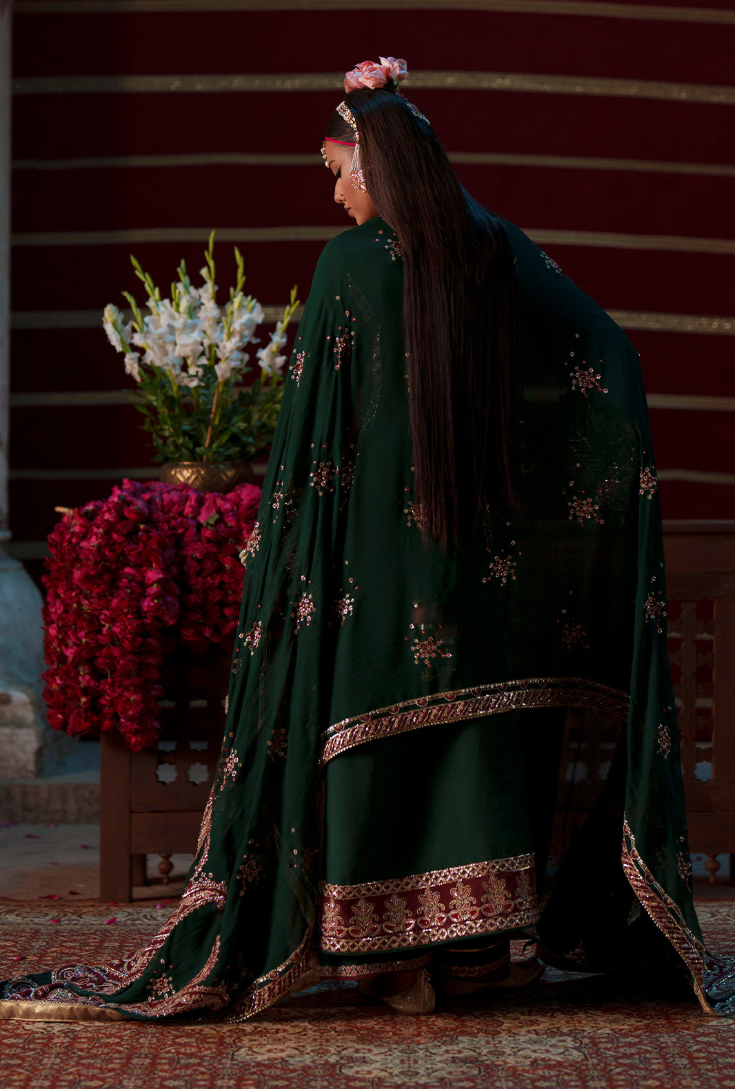 AJR Couture | Meharma The Silk Edit | Noorin by AJR Couture - Designer Dress  - Type : Ladies Clothes - Available at Libayah - 100% Original 