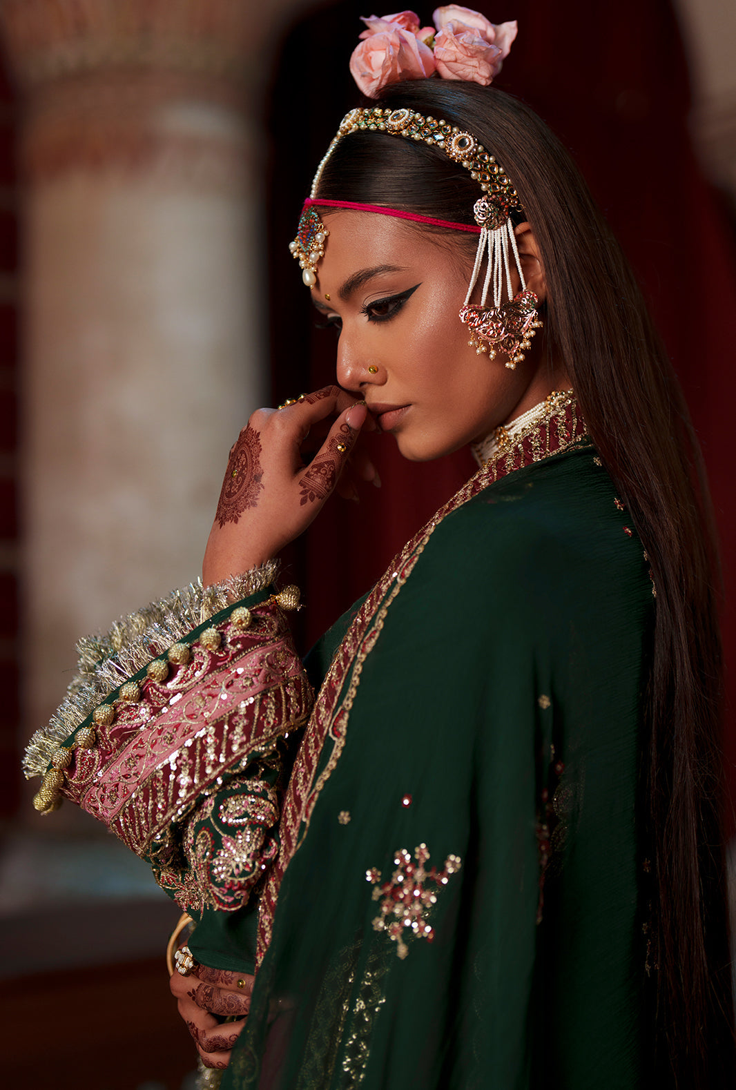 AJR Couture | Meharma The Silk Edit | Noorin by AJR Couture - Designer Dress  - Type : Ladies Clothes - Available at Libayah - 100% Original 