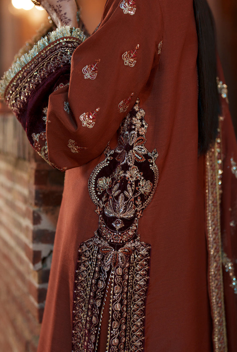 AJR Couture | Meharma The Silk Edit | Husnaara by AJR Couture - Designer Dress  - Type : Ladies Clothes - Available at Libayah - 100% Original 
