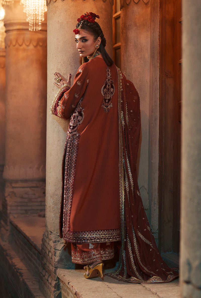 AJR Couture | Meharma The Silk Edit | Husnaara by AJR Couture - Designer Dress  - Type : Ladies Clothes - Available at Libayah - 100% Original 