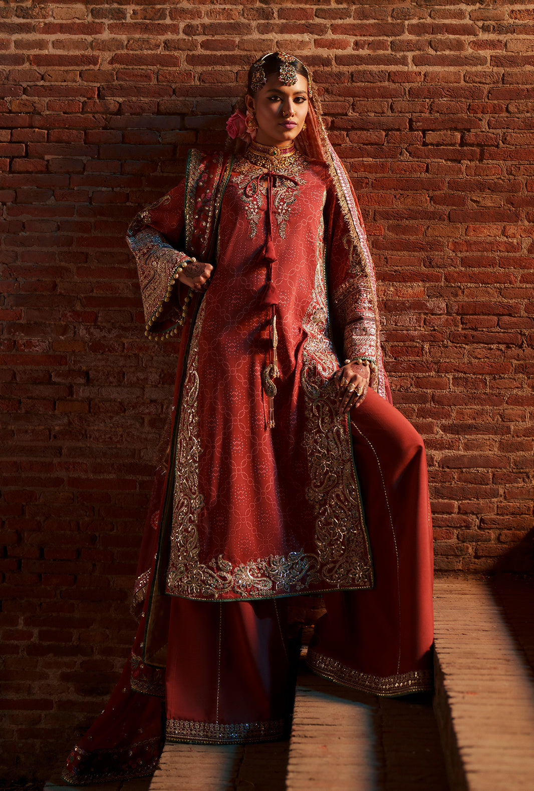 AJR Couture | Meharma The Silk Edit | Anaya by AJR Couture - Designer Dress  - Type : Ladies Clothes - Available at Libayah - 100% Original 