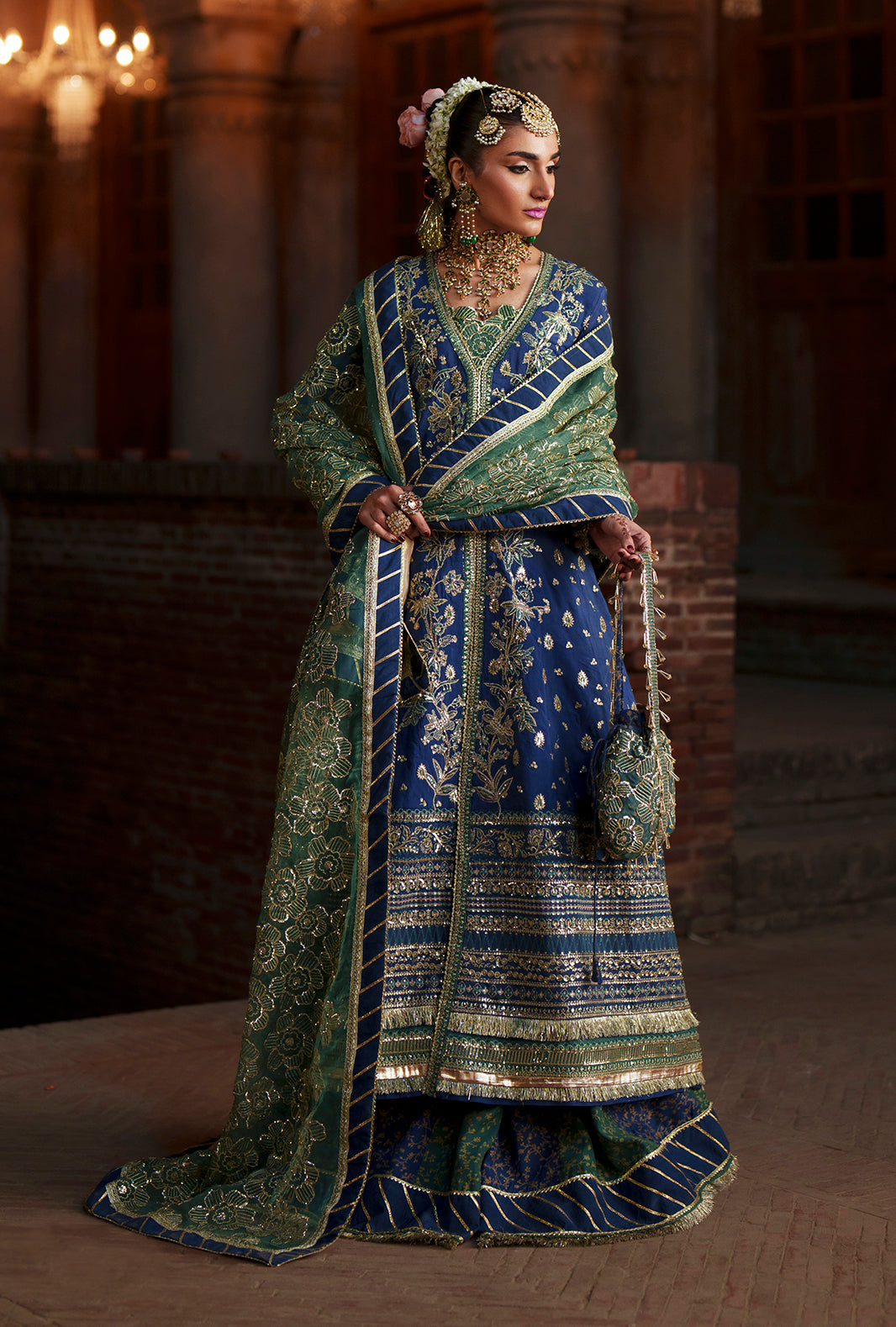 AJR Couture | Meharma The Silk Edit | Inara by AJR Couture - Designer Dress  - Type : Ladies Clothes - Available at Libayah - 100% Original 