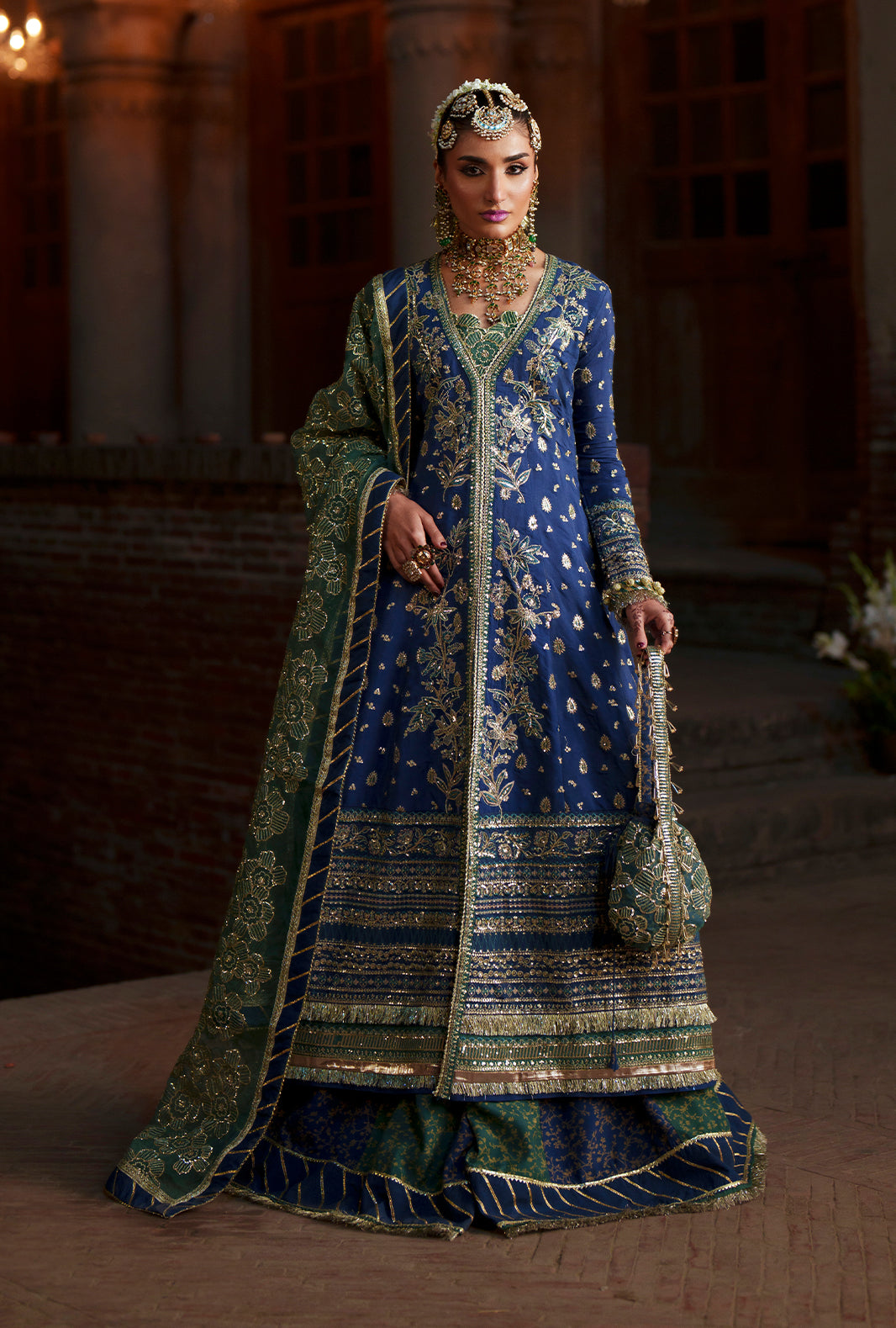 AJR Couture | Meharma The Silk Edit | Inara by AJR Couture - Designer Dress  - Type : Ladies Clothes - Available at Libayah - 100% Original 