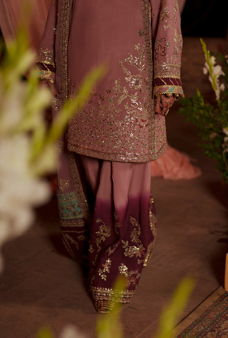 AJR Couture | Meharma The Silk Edit | Aylaa by AJR Couture - Designer Dress  - Type : Ladies Clothes - Available at Libayah - 100% Original 