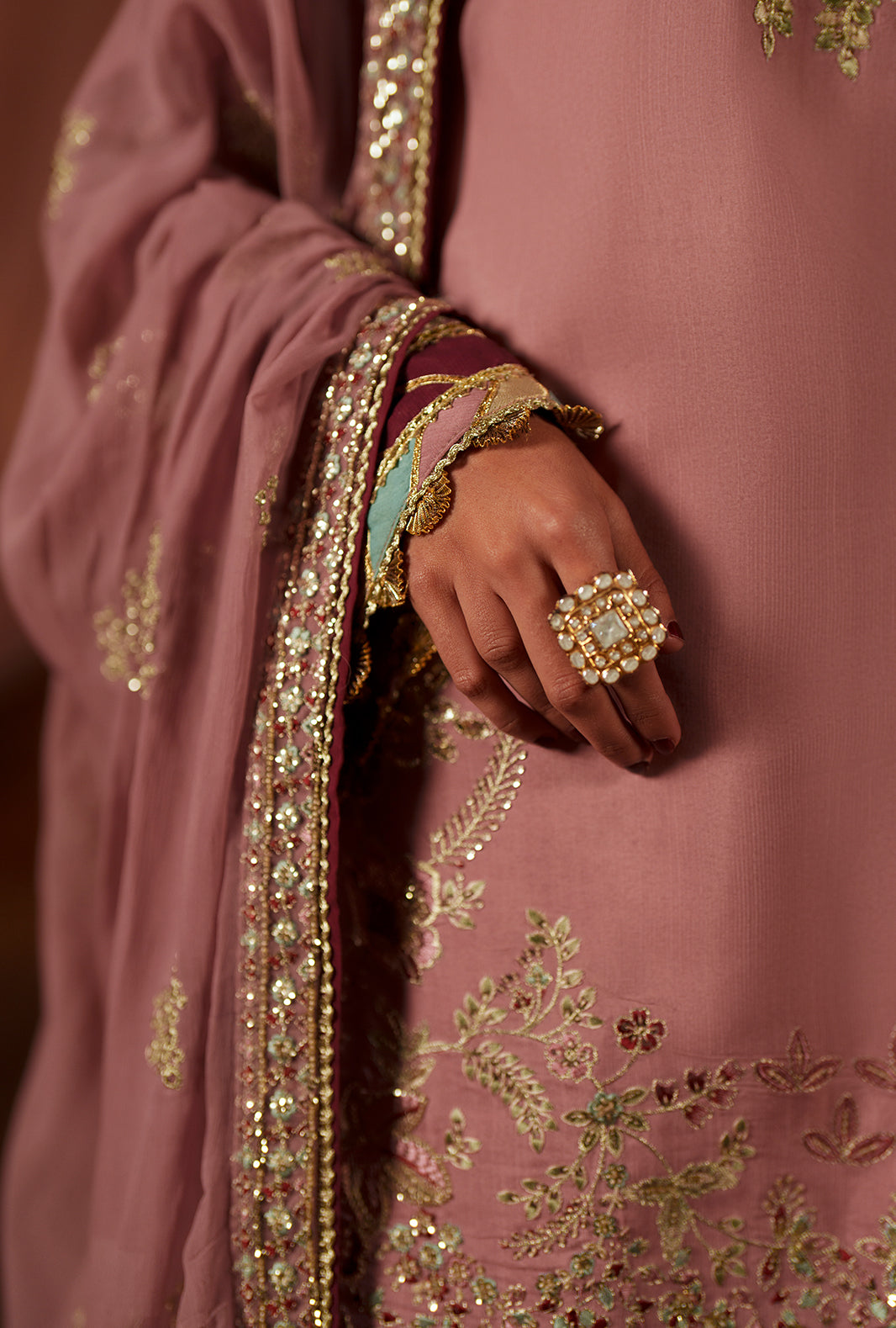 AJR Couture | Meharma The Silk Edit | Aylaa by AJR Couture - Designer Dress  - Type : Ladies Clothes - Available at Libayah - 100% Original 