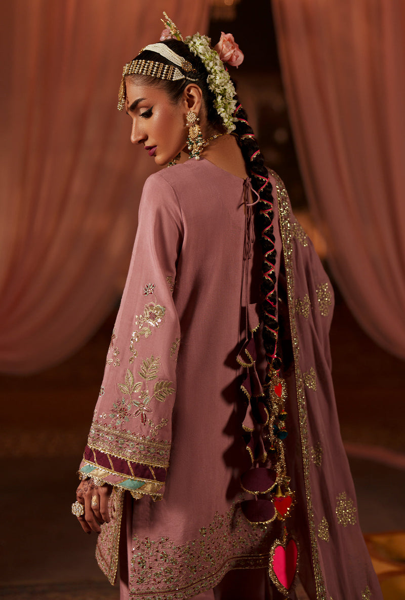 AJR Couture | Meharma The Silk Edit | Aylaa by AJR Couture - Designer Dress  - Type : Ladies Clothes - Available at Libayah - 100% Original 