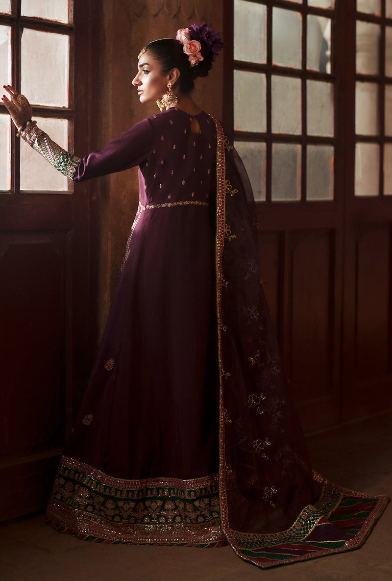 AJR Couture | Meharma The Silk Edit | Nazneen by AJR Couture - Designer Dress  - Type : Ladies Clothes - Available at Libayah - 100% Original 