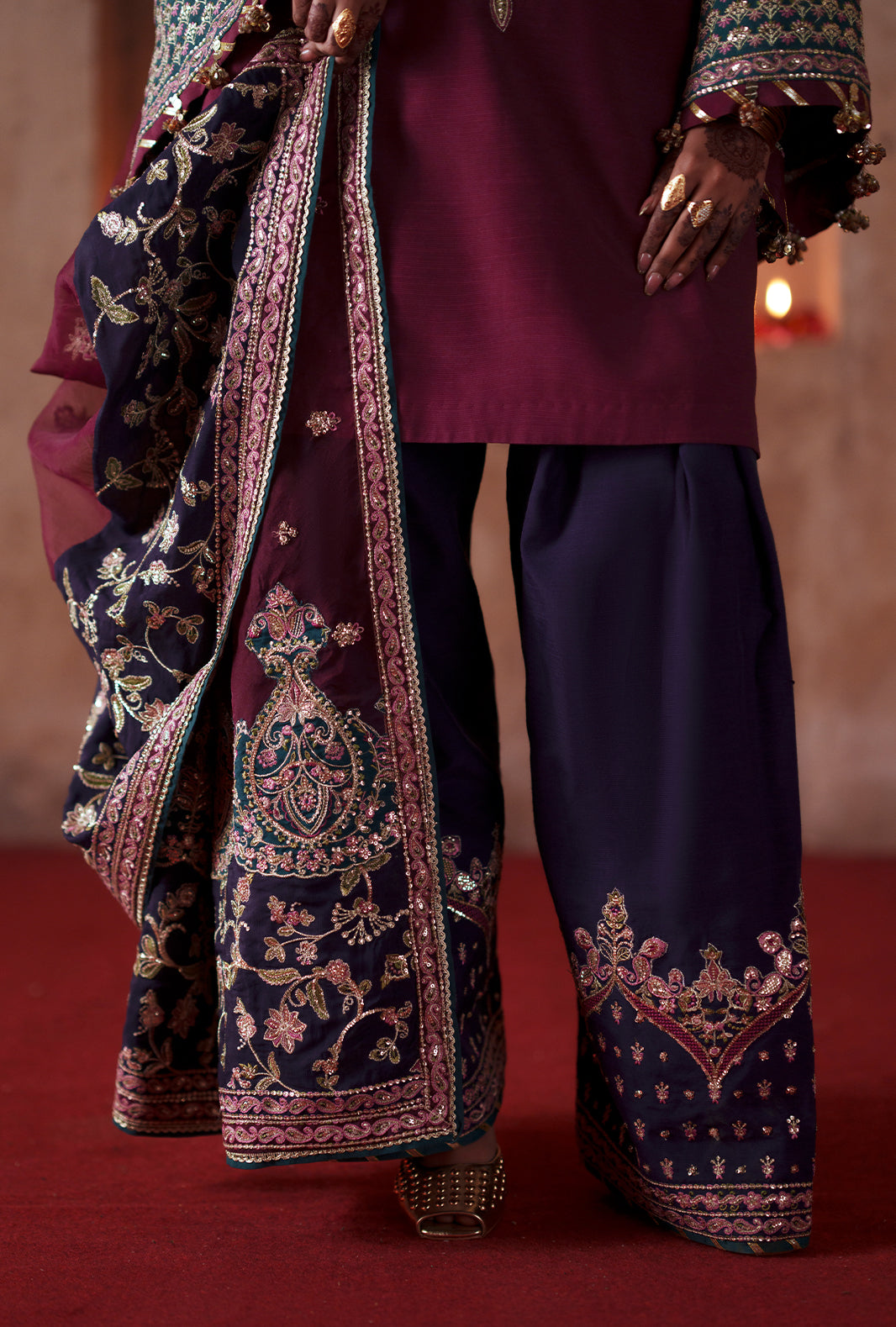 AJR Couture | Meharma The Silk Edit | Haya by AJR Couture - Designer Dress  - Type : Ladies Clothes - Available at Libayah - 100% Original 