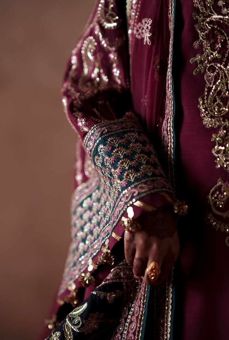 AJR Couture | Meharma The Silk Edit | Haya by AJR Couture - Designer Dress  - Type : Ladies Clothes - Available at Libayah - 100% Original 