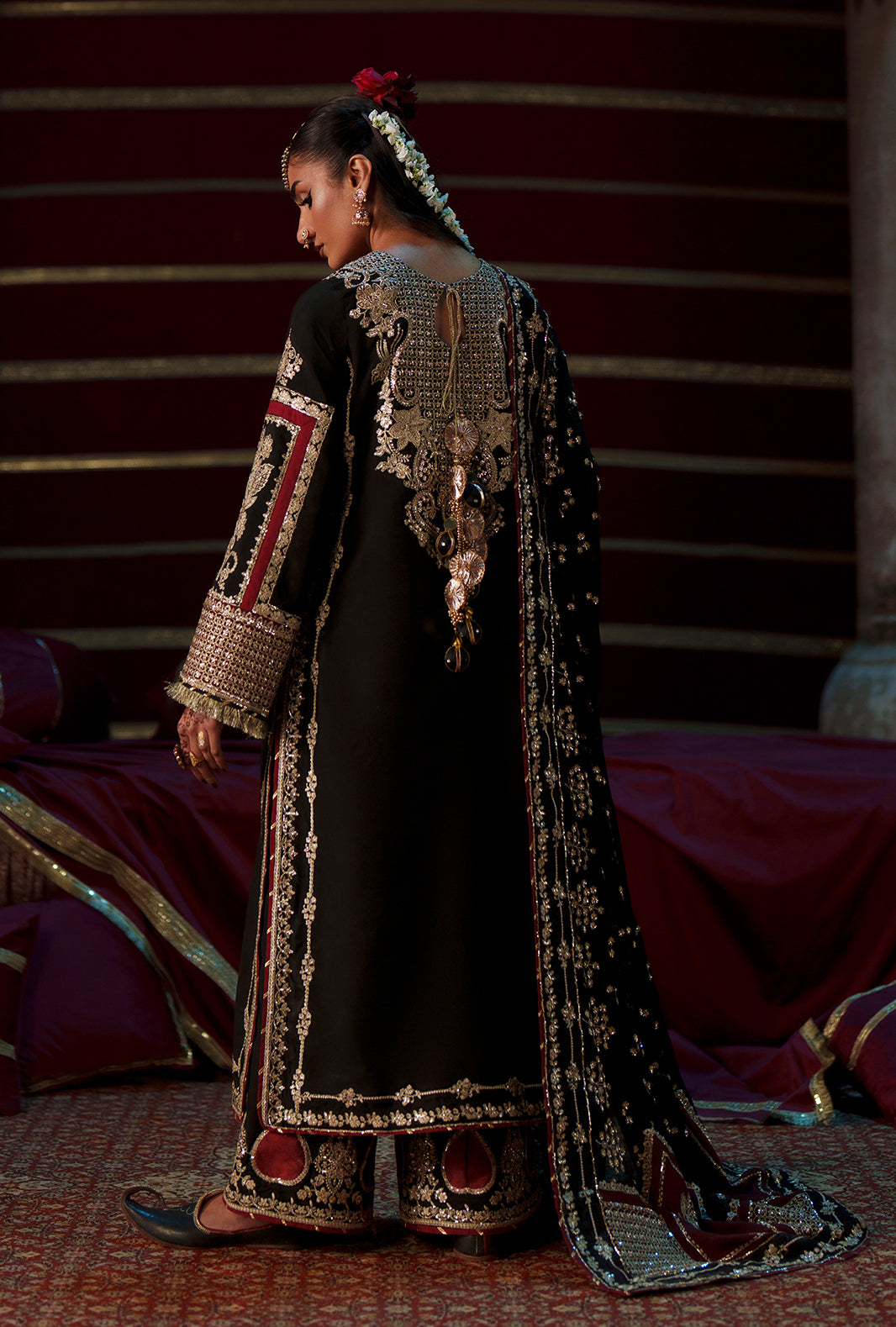 AJR Couture | Meharma The Silk Edit | Lamsa by AJR Couture - Designer Dress  - Type : Ladies Clothes - Available at Libayah - 100% Original 