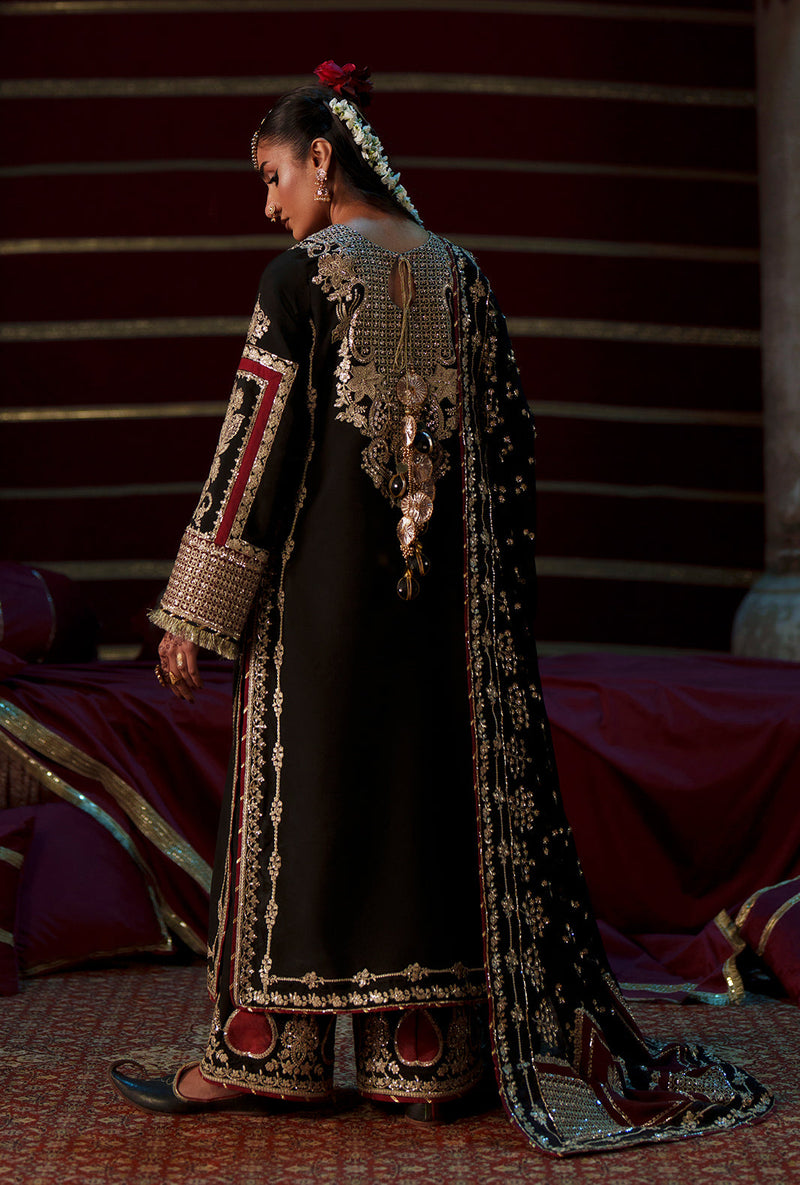 AJR Couture | Meharma The Silk Edit | Lamsa by AJR Couture - Designer Dress  - Type : Ladies Clothes - Available at Libayah - 100% Original 