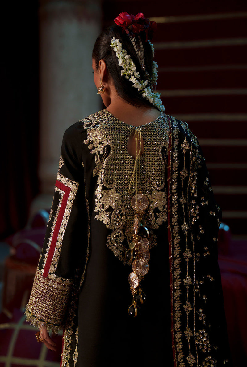 AJR Couture | Meharma The Silk Edit | Lamsa by AJR Couture - Designer Dress  - Type : Ladies Clothes - Available at Libayah - 100% Original 