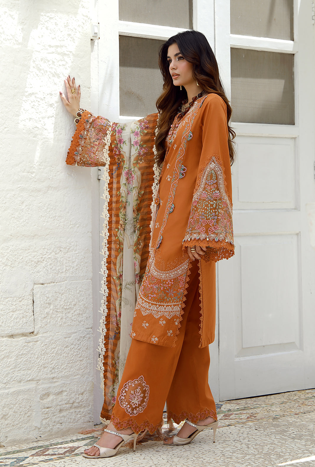 Afrozeh | Basic Pret 26 RTW | NACRE by Afrozeh - Designer Dress  - Type : Ladies Clothes - Available at Libayah - 100% Original 