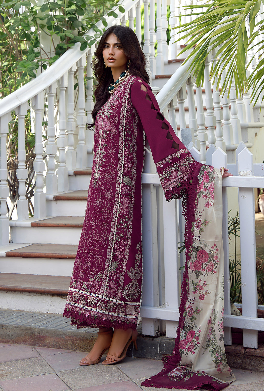 Afrozeh | Basic Pret 26 RTW | NACRE by Afrozeh - Designer Dress  - Type : Ladies Clothes - Available at Libayah - 100% Original 