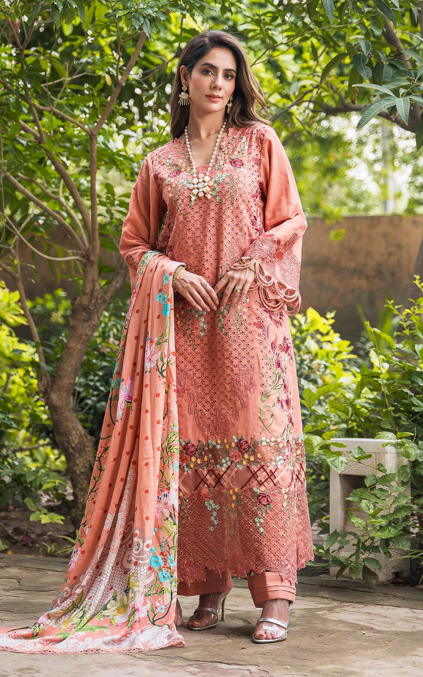 Asifa and Nabeel | Luxury Winter 24 | ASTOR WL-05 by Asifa and Nabeel - Designer Dress - Type: Ladies Clothes - Available at Libayah - 100% Original