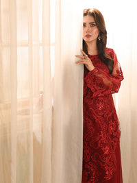 Ain | Sila Formals | AURA - Designer Dress - Type : Ladies Clothes - Available at Libayah - 100% Original