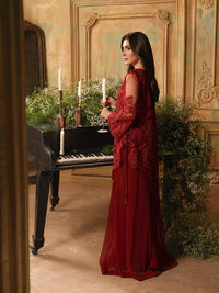 Ain | Sila Formals | AURA - Designer Dress - Type : Ladies Clothes - Available at Libayah - 100% Original