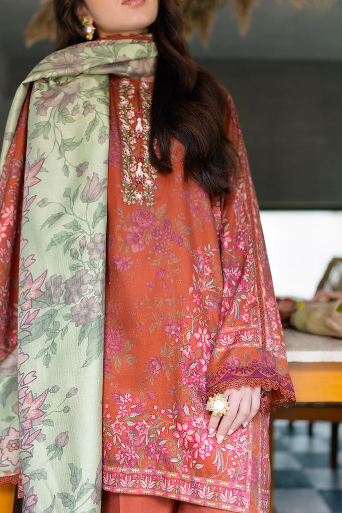Cross Stitch | Cotton Satin 25 | AUTUMN GLAZE by Cross Stitch - Designer Dress  - Type : Ladies Clothes - Available at Libayah - 100% Original 
