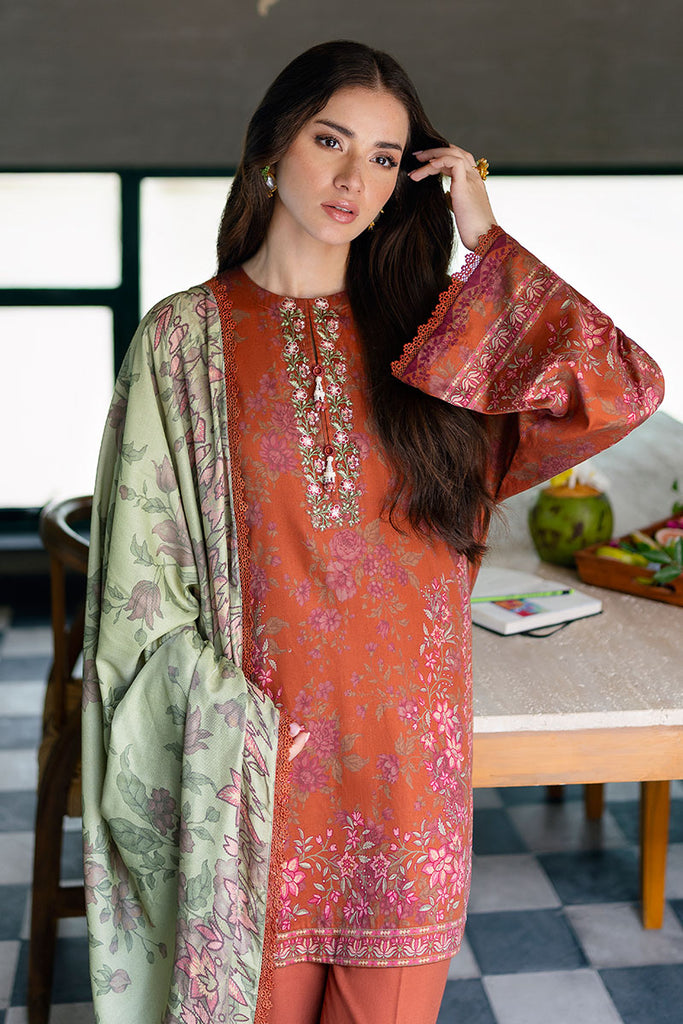 Cross Stitch | Cotton Satin 25 | AUTUMN GLAZE by Cross Stitch - Designer Dress  - Type : Ladies Clothes - Available at Libayah - 100% Original 