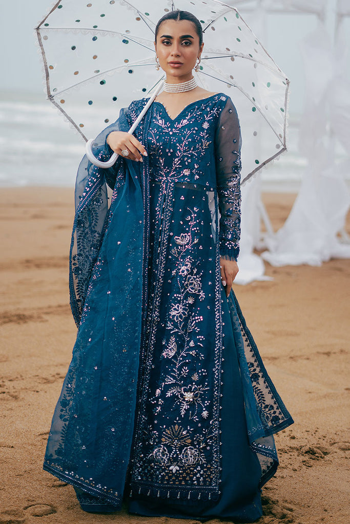 Cross Stitch | Wedding Collection 25 | AZURE TRANQUIL by Cross Stitch - Designer Dress - Type: Ladies Clothes - Available at Libayah - 100% Original