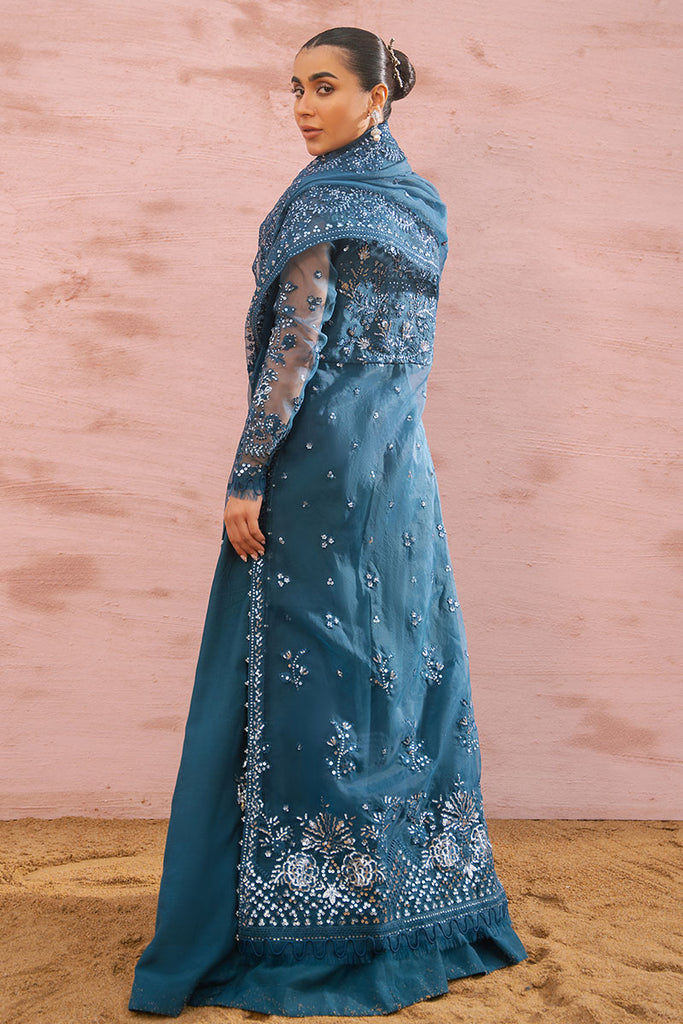 Cross Stitch | Wedding Collection 25 | AZURE TRANQUIL by Cross Stitch - Designer Dress - Type: Ladies Clothes - Available at Libayah - 100% Original