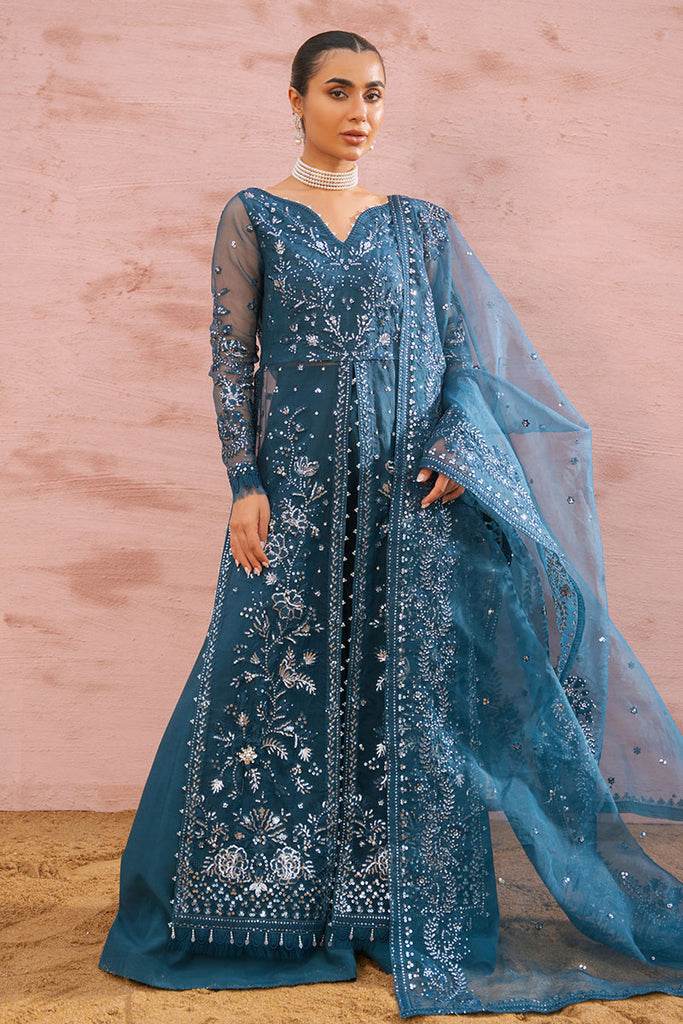 Cross Stitch | Wedding Collection 25 | AZURE TRANQUIL by Cross Stitch - Designer Dress - Type: Ladies Clothes - Available at Libayah - 100% Original